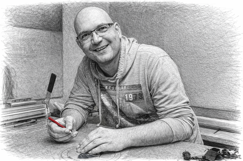 Neben aller Schreibtischarbeit gibt es immer Abwechslung durch praktische Tätigkeiten.